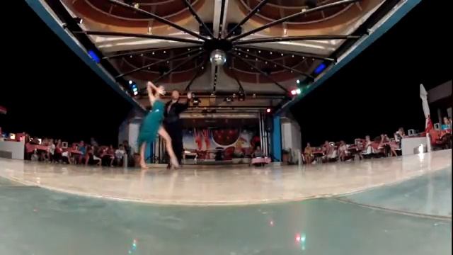 Marek Hrstka & Veronika Flaskova CZE Dance show Croatia 2012 rumba