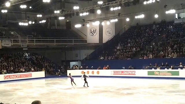 Budapest-2014 (S.P-6º) Vanessa JAMES/Morgan CIPRES (PAIRS) European Figure Skating Championships