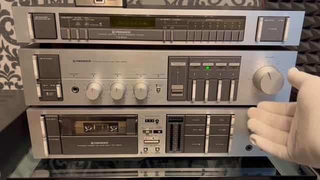 Усилитель Pioneer SA-540 + акустика ALR Nummer 5 (4)