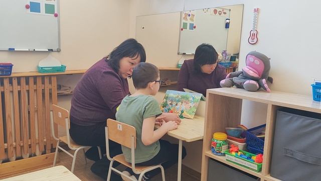 Индивидуальное коррекционно-логопедическое занятие