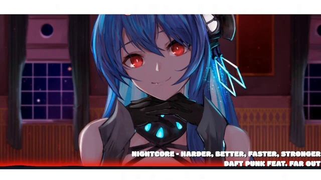 ღNIGHTCOREღ - Harder, Better, Faster, Stronger (Daft Punk feat. FarOut Remix) 900 SUBSCRIBER SPECIA