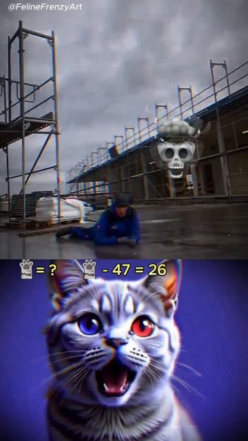 Каска его спасла