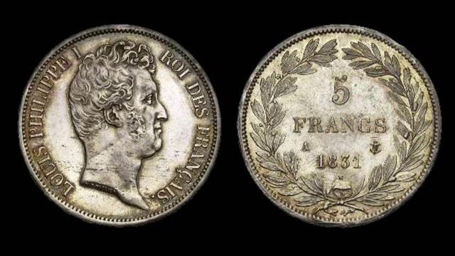 5 francs argent
