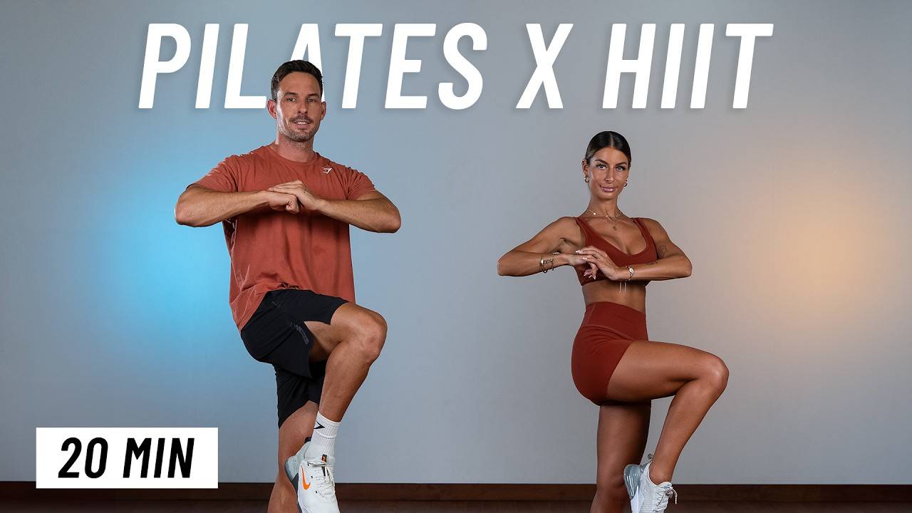 20-минутная тренировка всего тела по пилатесу HIIT