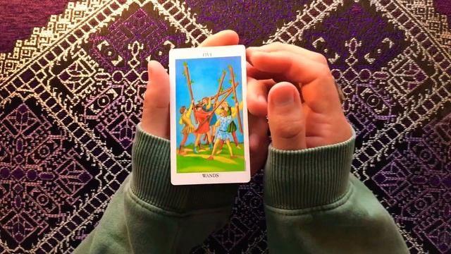 The El Goliath Tarot Deck 🔮 The 5 of Wands 🌵🌵