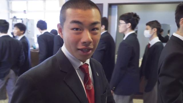 ALL BOYS high school Japanese School Lunch