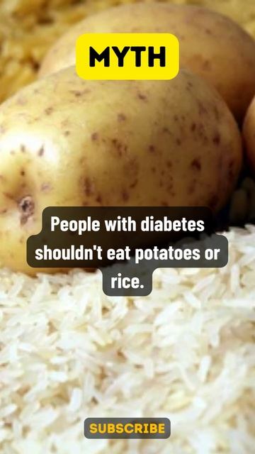 Unveiling the Secrets of Potatoes and Rice for Diabetics! #shorts