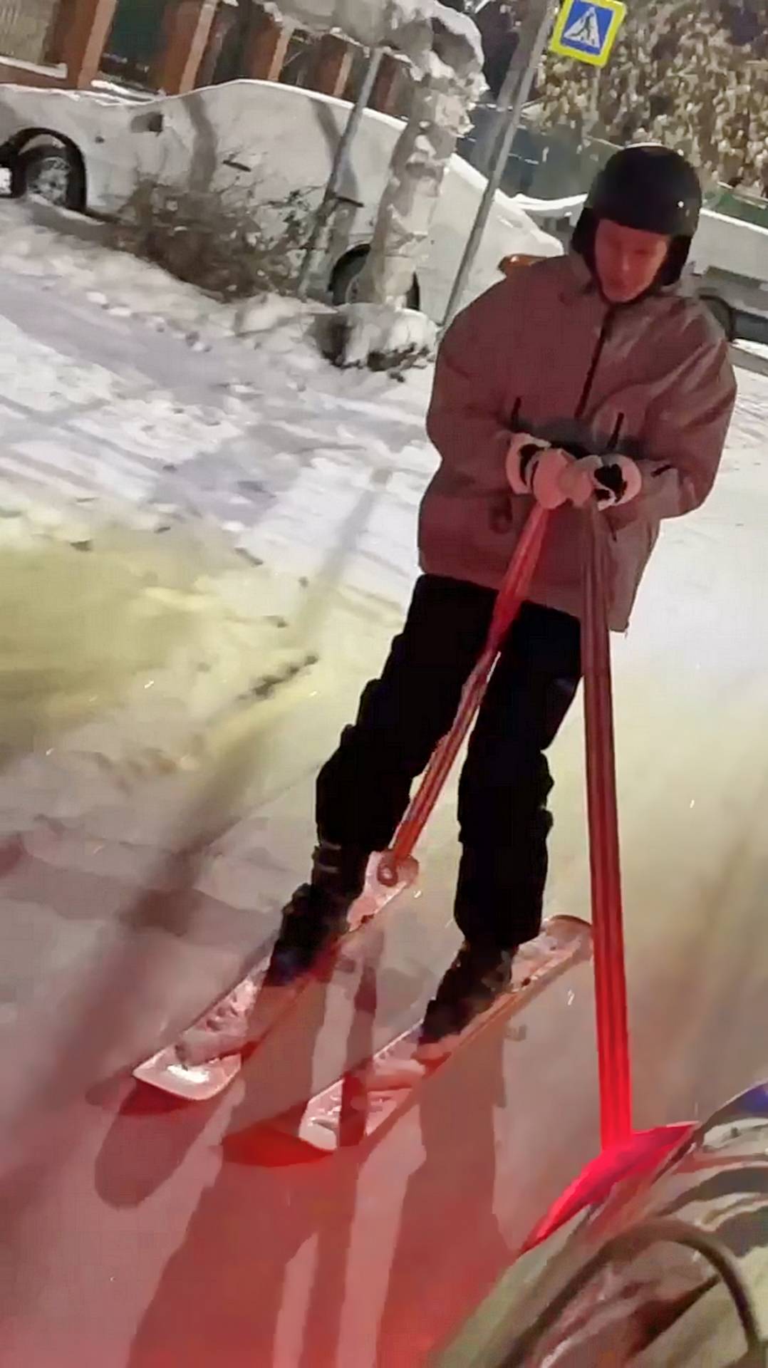 Когда выпало выпало 3 мм снега в Краснодаре.. ❄️☃️