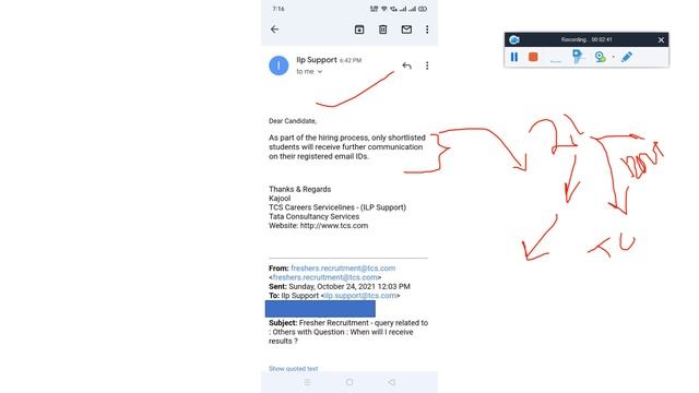 🔴Will TCS Hire Through Previous NQT Score! Wipro TR & HR Round mail Update! Tata Technologies HR DO