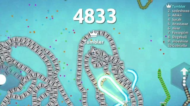 Fast farming snakes, Funny Game Moment .Snake.Io