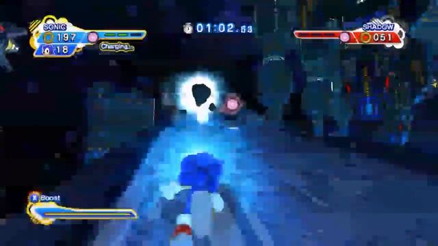 Sonic vs. Shadow Hard mode/S rank