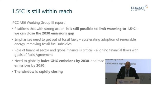 Slow Onset, Irreversible Events Beyond Adaptation:Global Stocktake, Implementation and 1.5° Ambitio