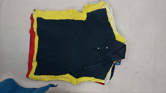 35636 Футболки поло Брендовые винтаж, 10пак, BRANDED POLO 1/3, секонд (extra) оптом