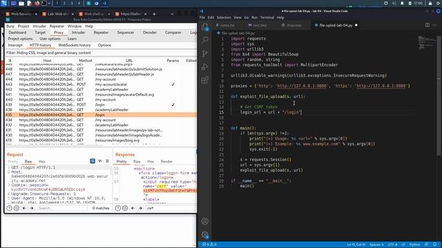 73 Lab #4 Web shell upload via extension blacklist bypass