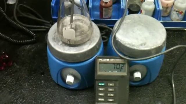 Sodium Hydroxide plus De-Ionized water