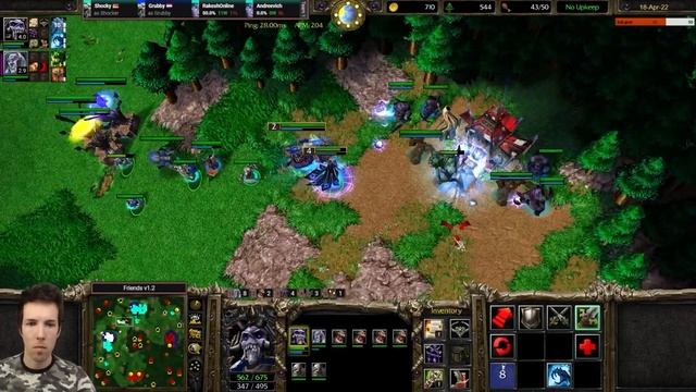 Level 6 LICH! | WC3 | Grubby