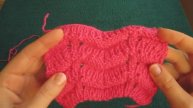 ВЯЗАНИЕ СПИЦАМИ!УЗОР ВОЛНЫ!Красивый не сложный узор.Вязание для начинающих.knitting