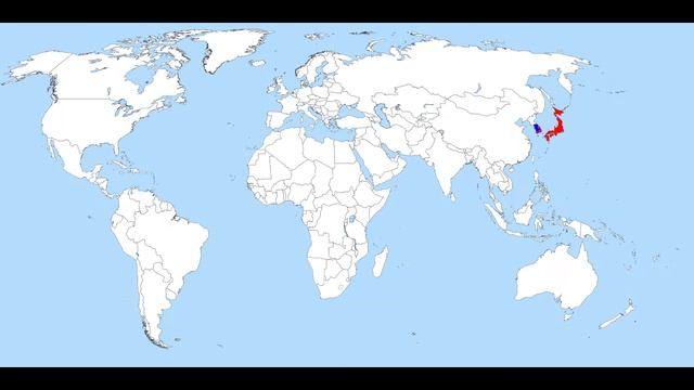 Japan VS South Korea. (War Scenario)