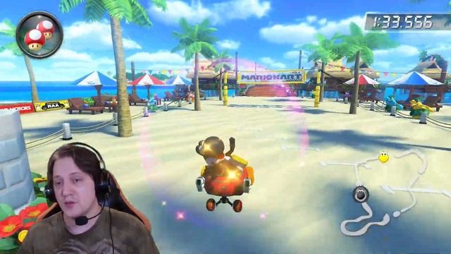 БобрРАЛЛИ с призами для бустеров! Играем Mario Kart - получаем призы