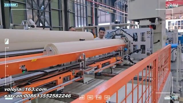 24 Автоматическая Линия для производства и резки и упаковки туалетной бумаги для диспенсеров~1