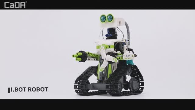 Радиоуправляемый конструктор CaDA робот I.BOT, программируемый (434 детали) C83001W