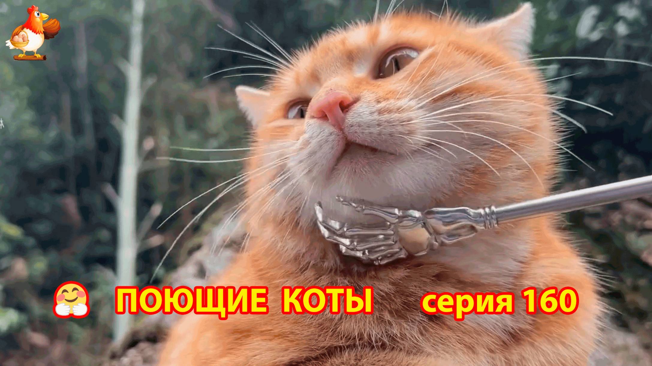 Крутые коты у птичьего двора серия (160) 🐈🐈😹 Природа Абхазии и подворье с птицами и животными ❣