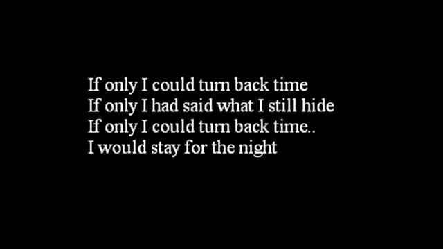 Aqua-Turn Back Time (with lyrics)