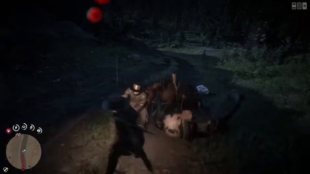 Just the usual day in Red Dead Online