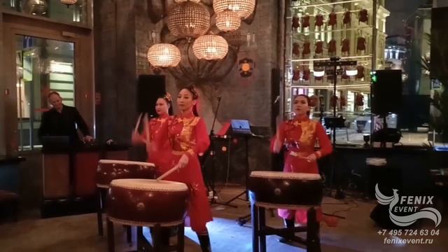 Заказать шоу китайских барабанщиков на праздник и мероприятие в Москве - лучшие китайские артисты