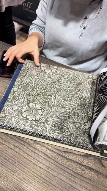 Оригинальные ткани с принтами легендарного английского дизайнера William Morris уже доступны к заказ