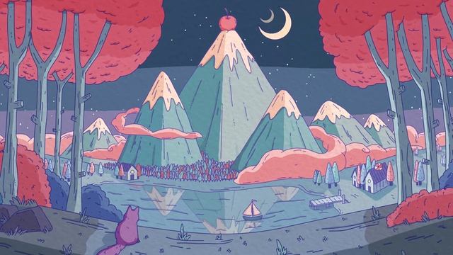 Purrple Cat - Сладкие сны | видео для ТВ 1080р