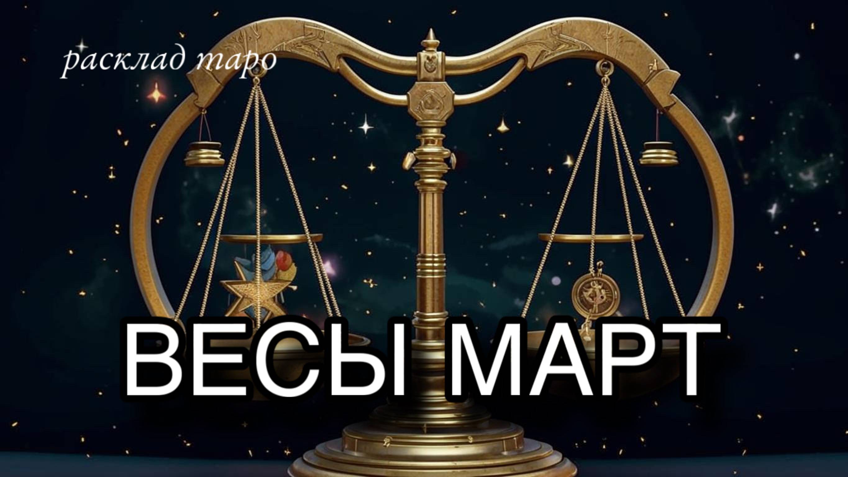 ВЕСЫ таро прогноз на МАРТ 2025 [расклад таро]