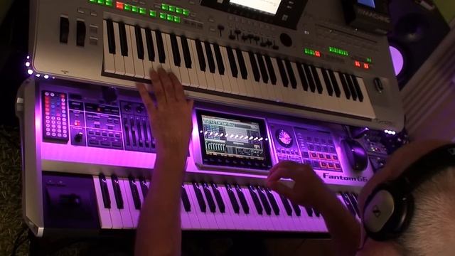 Baltimora  - Tarzan Boy Extended mix / Roland Fantom G6 / Yamaha Tyros 3