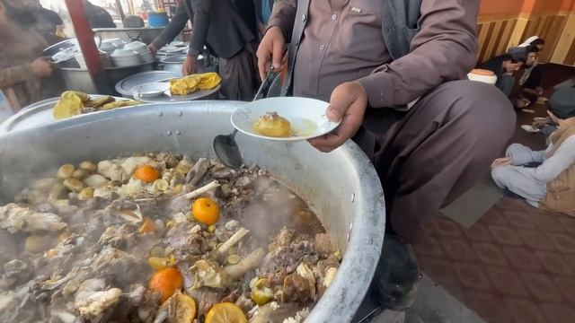 Экстремальный завтрак в снежном Кабуле