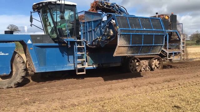 ASA-LIFT Tracked sharelifting carrot harvester