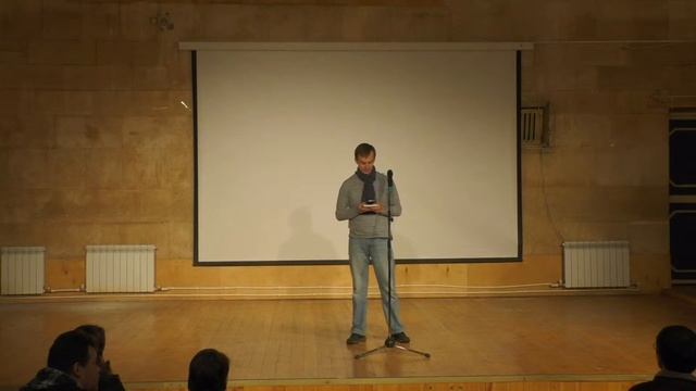 Павел Салтыков.Литературный вечер по Пастернаку.3.3.19,2