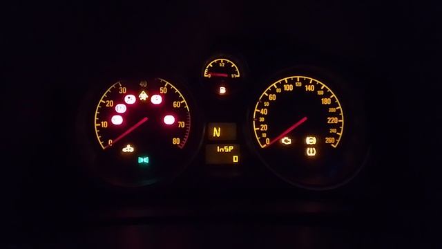 тест стрелок zafira b