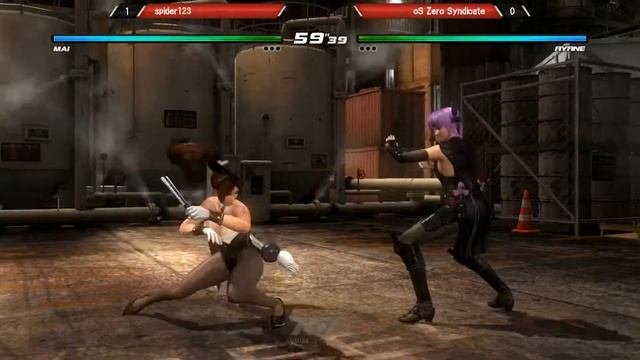 KIT17 - DOA5LR - spider123 vs oS Zero Syndicate