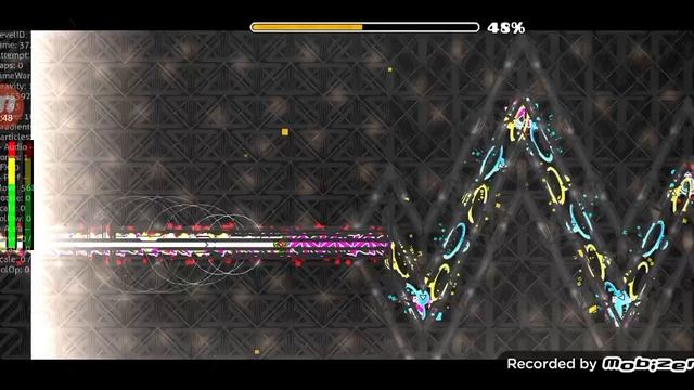 Я играю в geometry dash и прохожу TON 618 auto