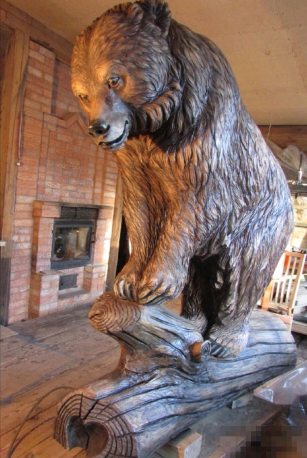 Резьба по дереву. Процесс работы