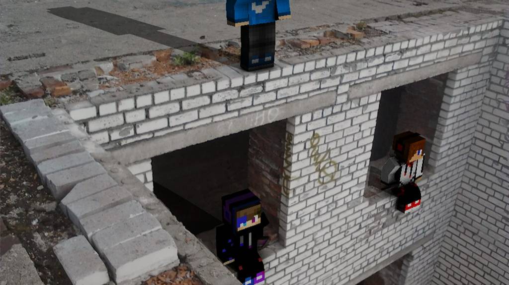 похоже не на дом гараж майнкрафт;микки