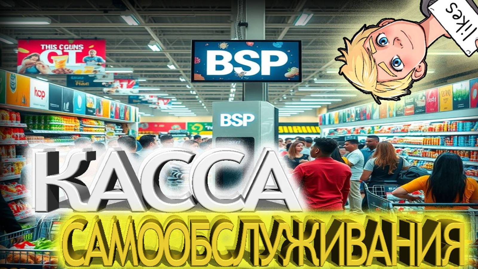 МЫ КУПИЛИ КАССУ САМООБСЛУЖИВАНИЯ И У НАС ОПЯТЬ ОПУСТЕЛ СКЛАД! GROCERY STORE SIMULATOR