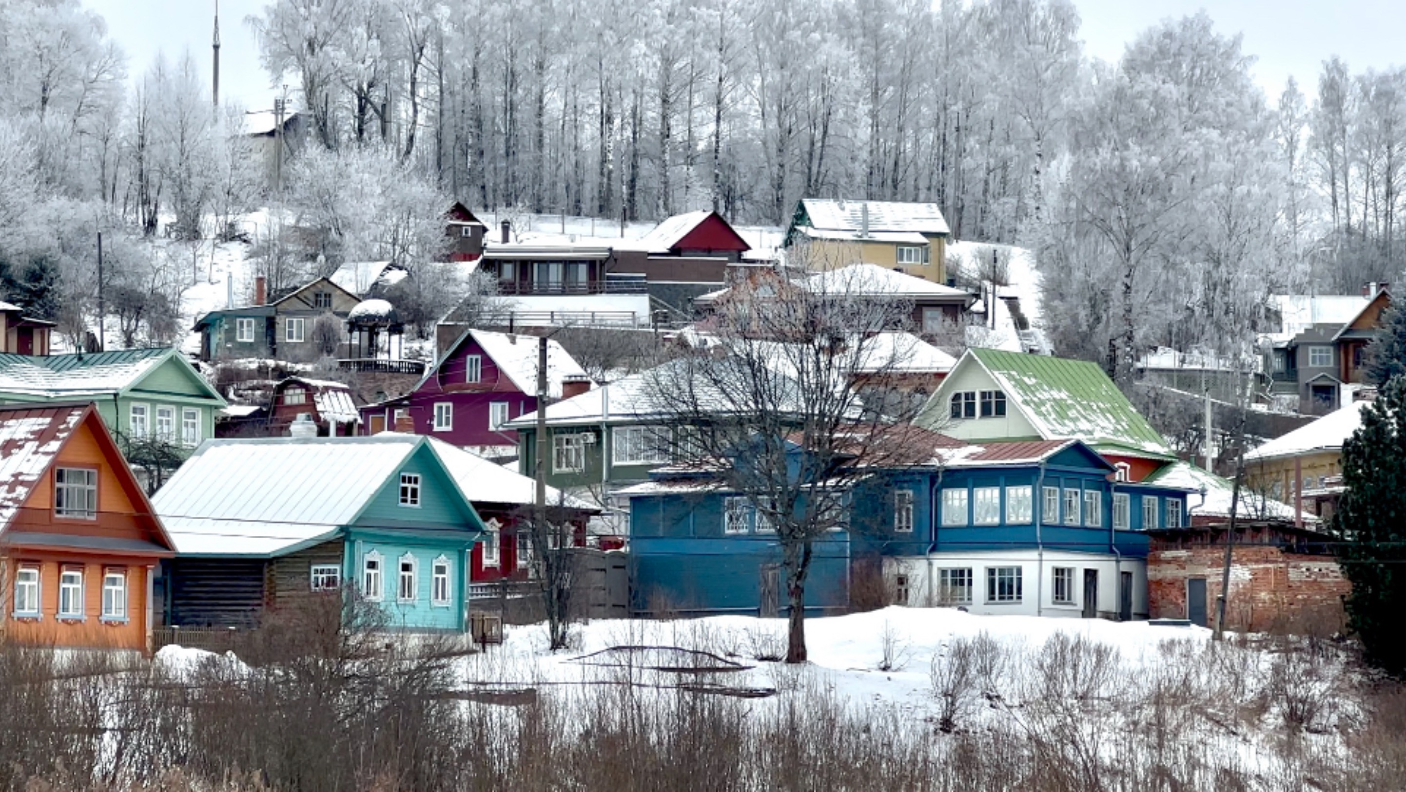 Улочки зимнего Плёса