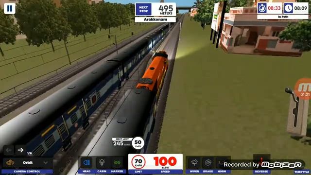 DH Game train Game play