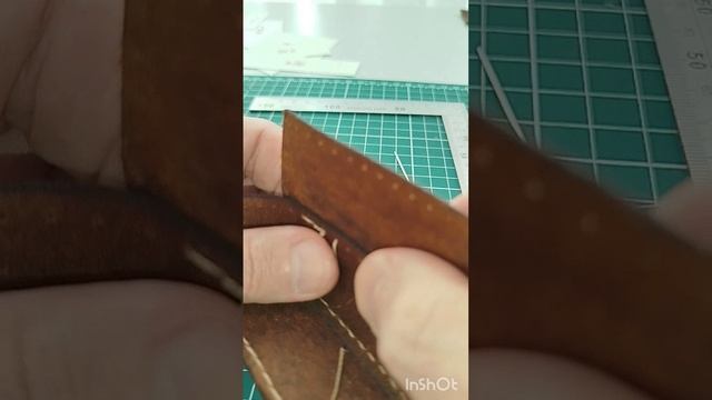 Изготовление портсигара из натуральной кожи