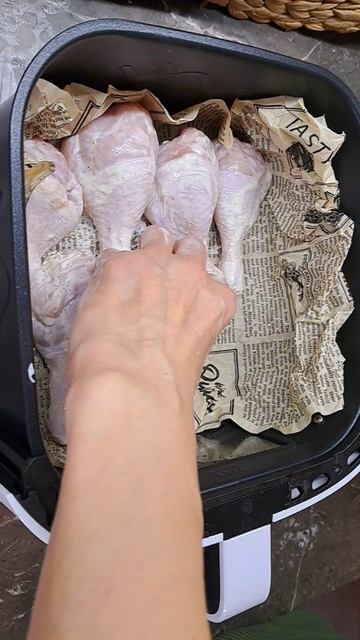 Готовим куриные ножки в аэрогриле!!!👍👍👍