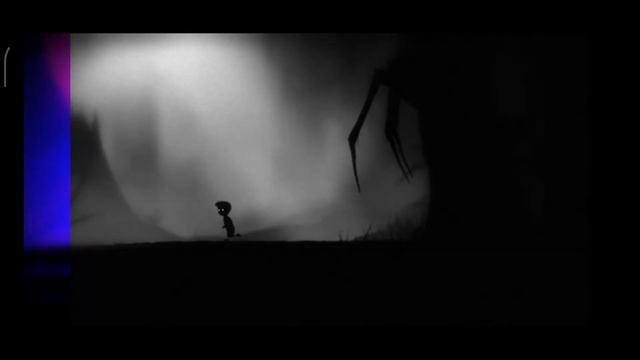 прохождение limbo 3 часть| жуткий паук