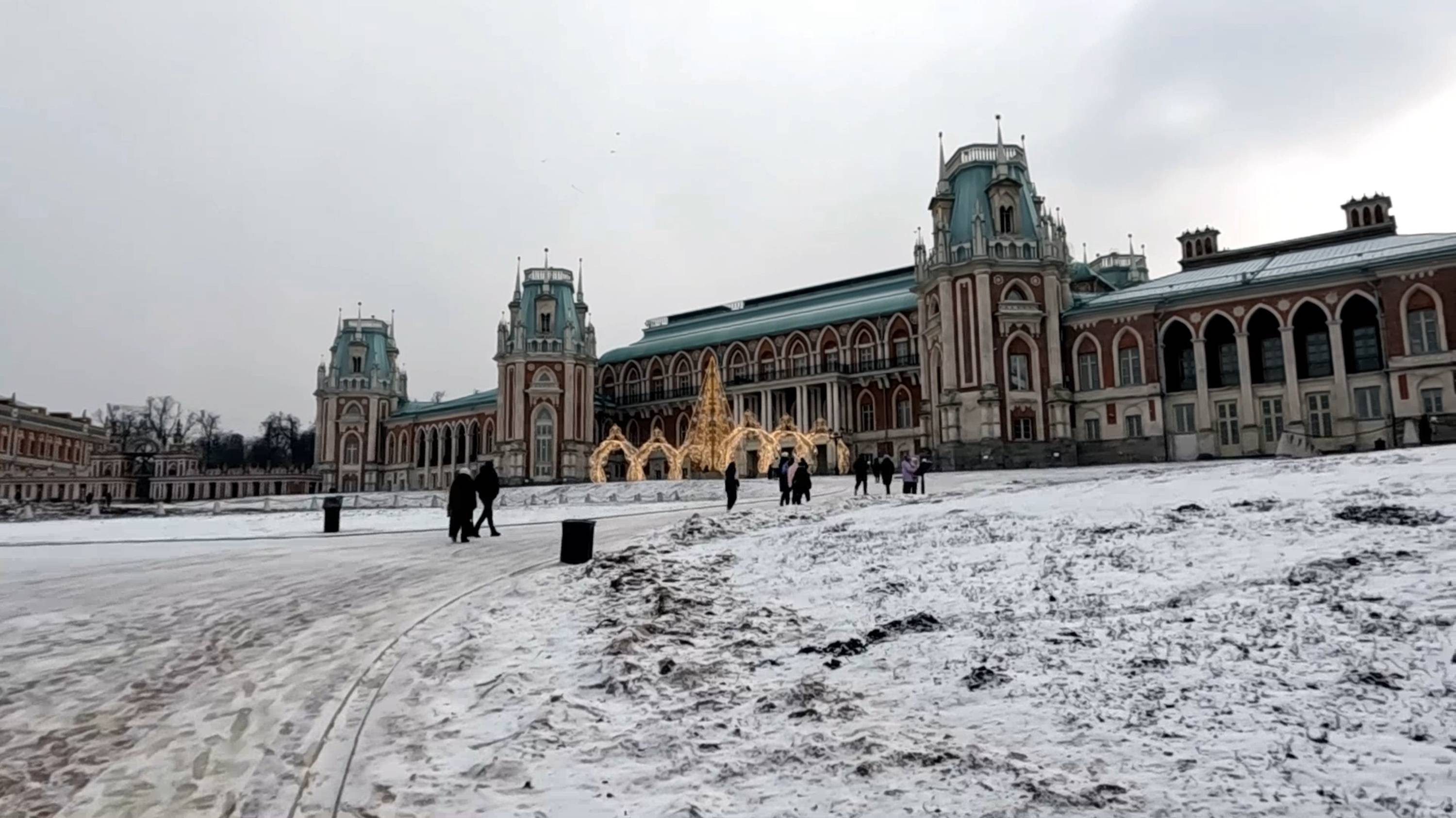 Царицыно. Москва. Прогулка в тишине. Релакс. Осознанность.