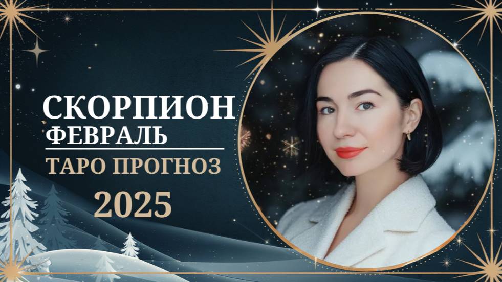 СКОРПИОН Февраль 2025