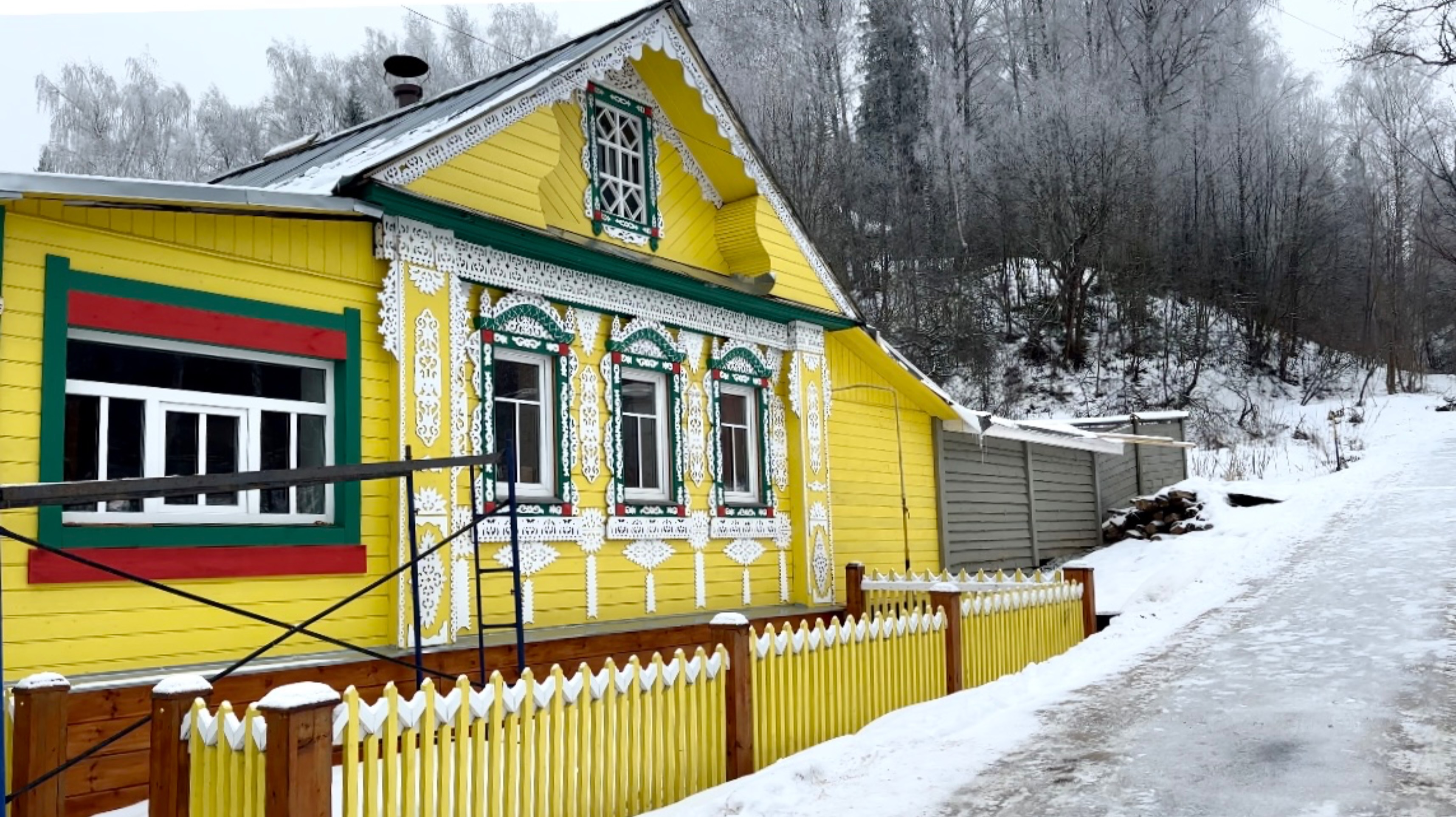 Улочки зимнего Плёса